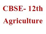 CBSE- 12th Agriculture